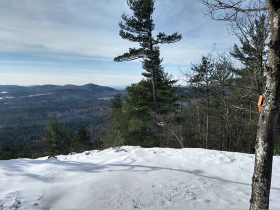 Winter view from Mack Ridge